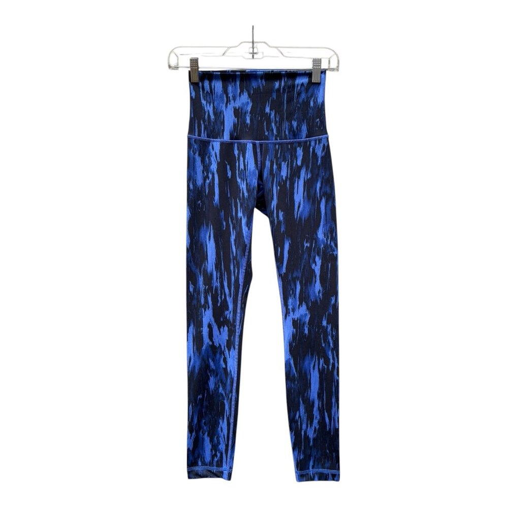 LULULEMON WUNDER UNDER HIGH RISE TIGHT 28" PAINTED ANIMAL SPRINKLER SIZE 4 - Picture 3 of 4